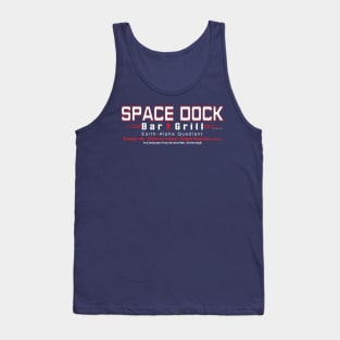 Space Dock Bar & Grill  (Earth) Tank Top